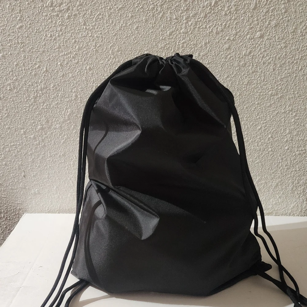Balenciaga Black Drawstring Dust Bag Shoe Bag Travel Storage Pouch Large